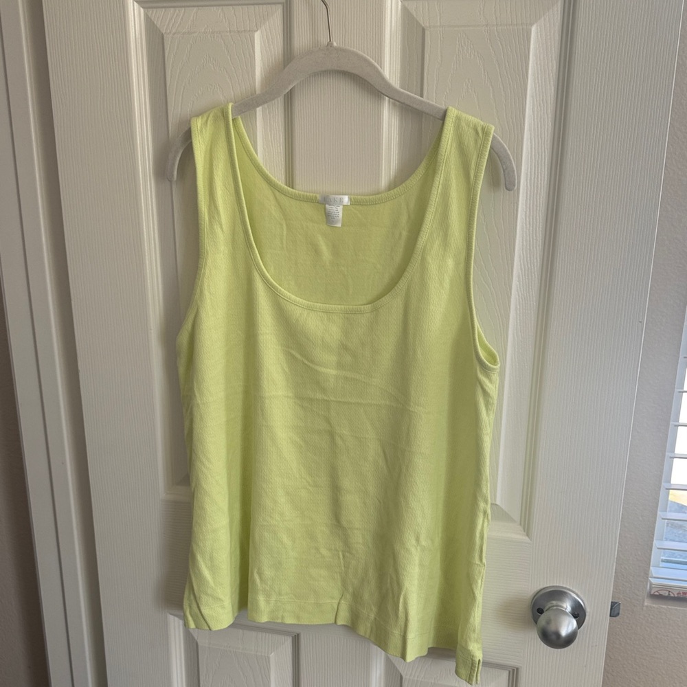 LAKE - Citrus Sleeveless Top & Wide Leg Pajamas Set